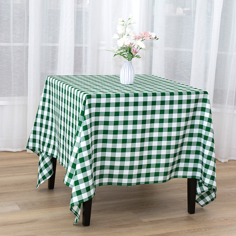 70x70 '' PICNIC PARTY RECTUNKLE PLAID Tkanine