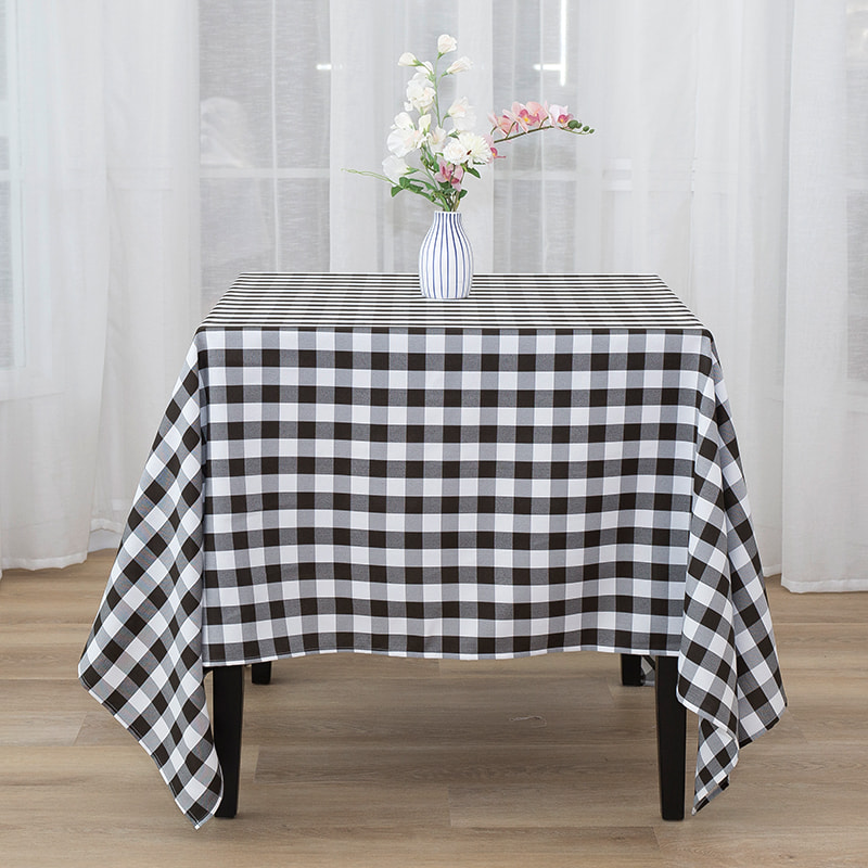 70x70 '' PICNIC PARTY RECTUNKLE PLAID Tkanine