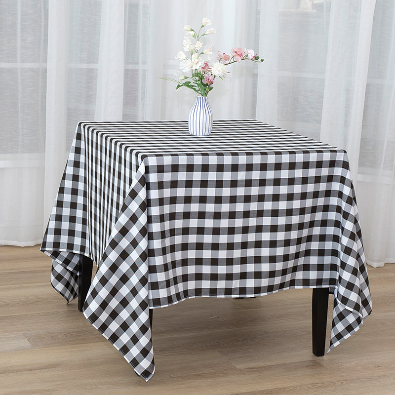 70x70 '' PICNIC PARTY RECTUNKLE PLAID Tkanine