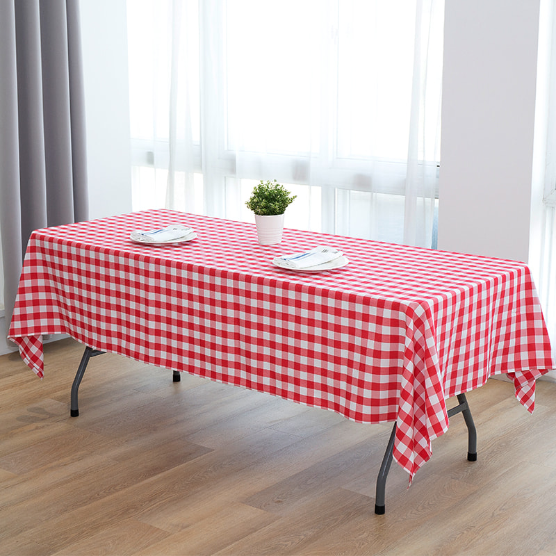 60x102 '' PICNIC PARTY RECTUNKLE PLAID PLOVENI TOLDECLI