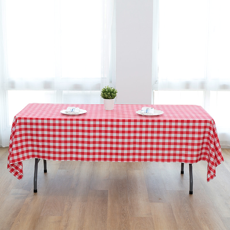 60x102 '' PICNIC PARTY RECTUNKLE PLAID PLOVENI TOLDECLI