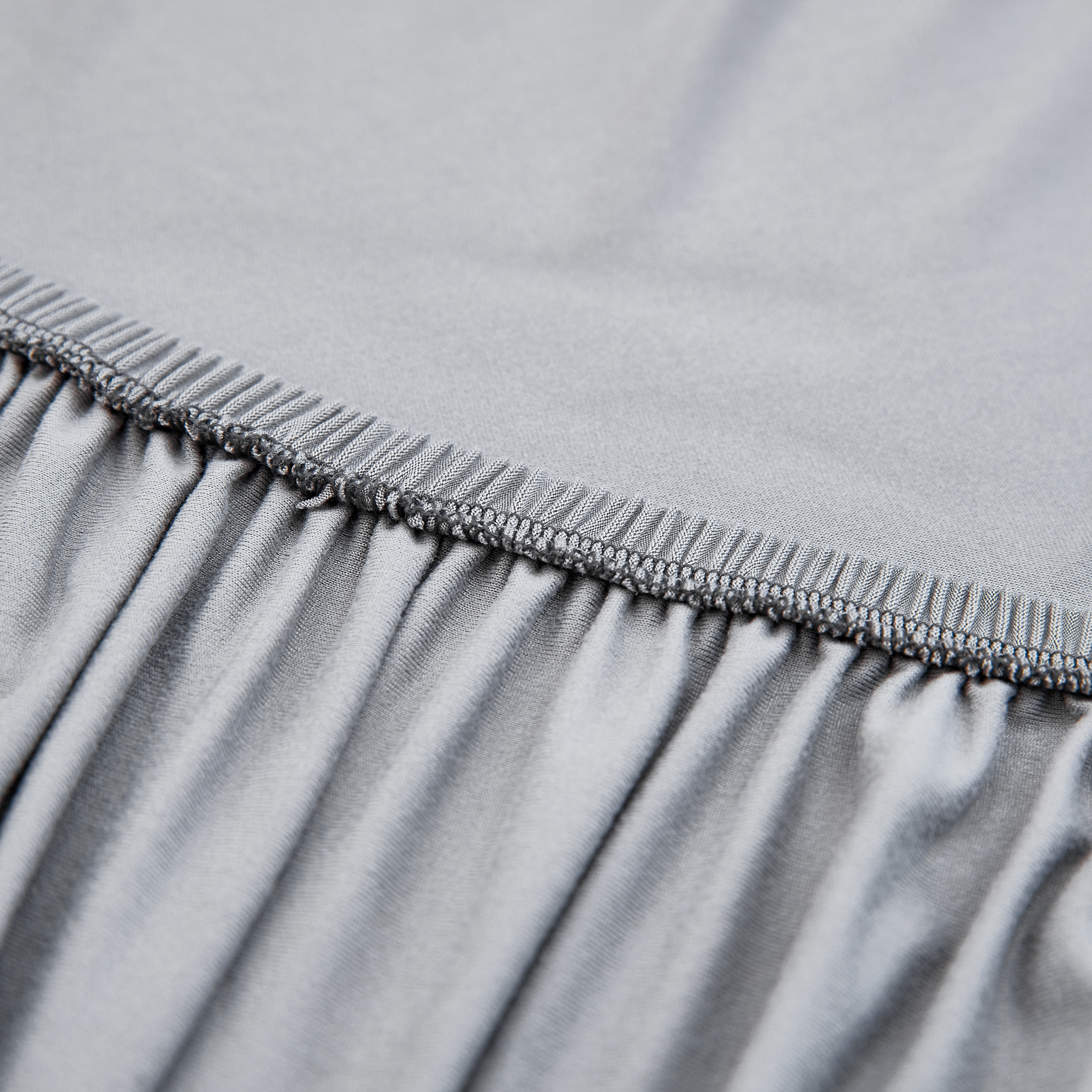 Microfiber poliester siva elastična kauč poklopca